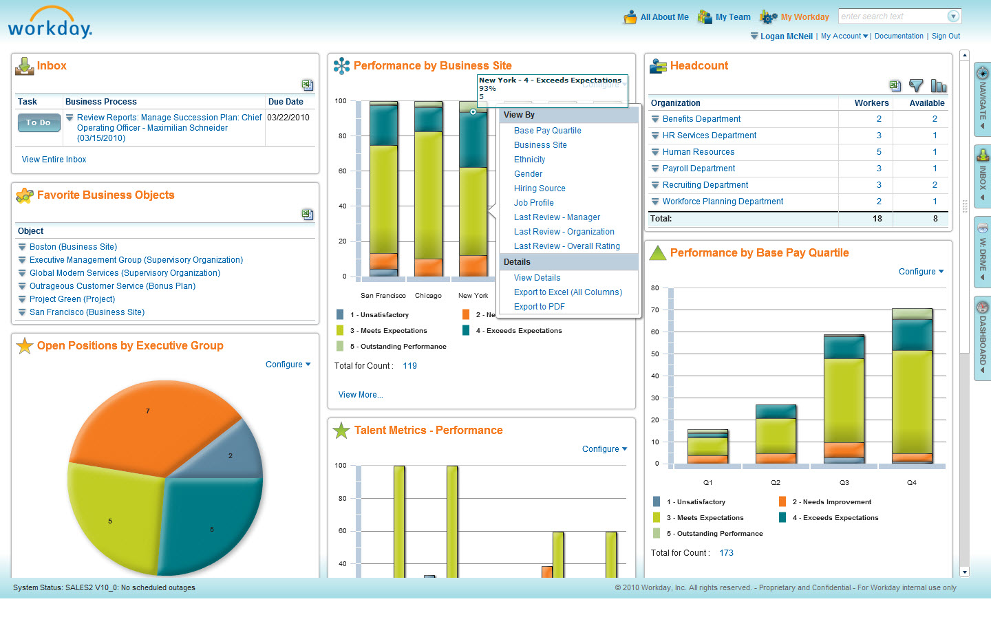 Workday Screenshot 2