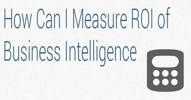Measure ROI of Business Intelligence